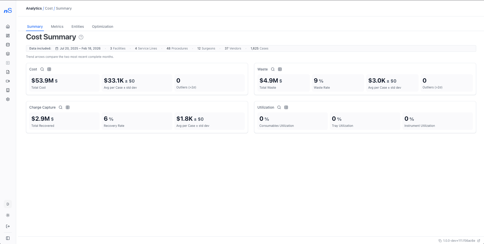 nSight reporting dashboard representing the white paper research packet