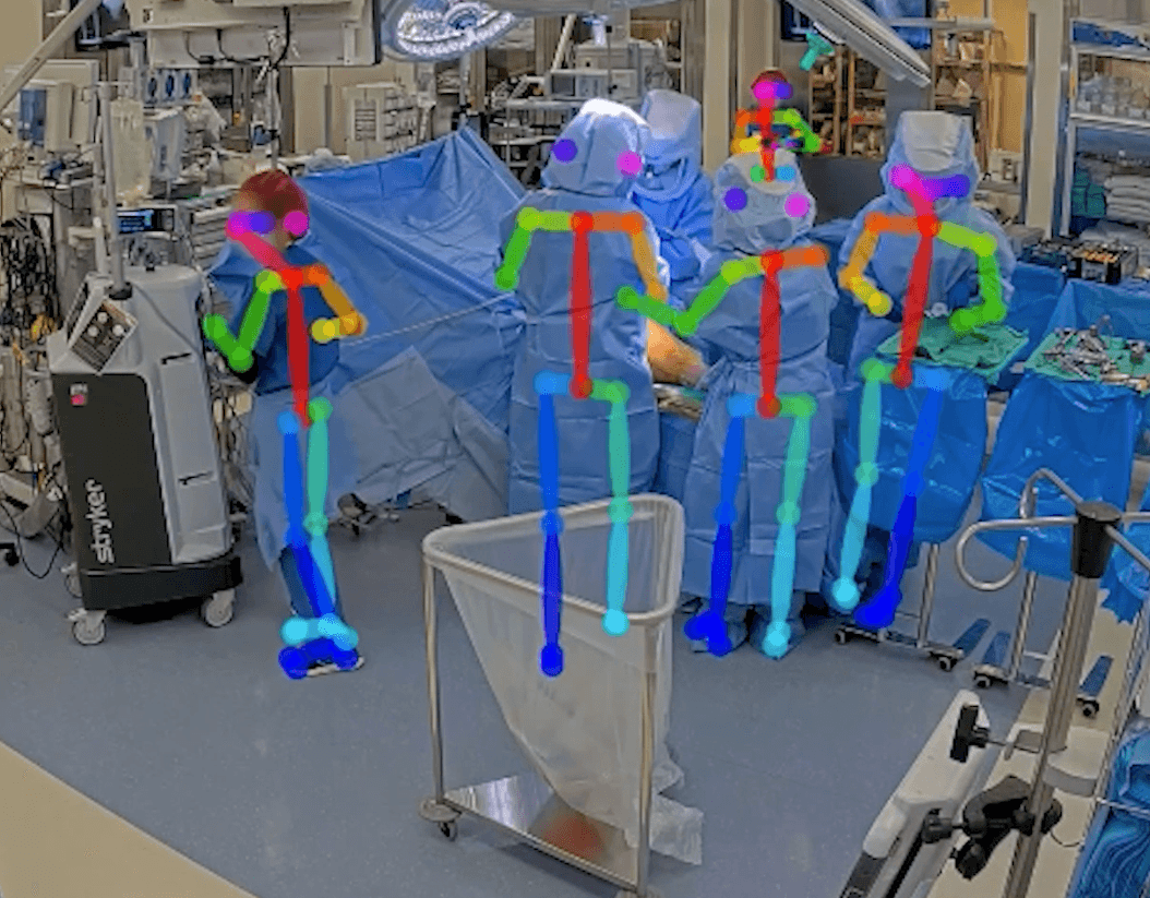Privacy-preserving operating room analytics interface